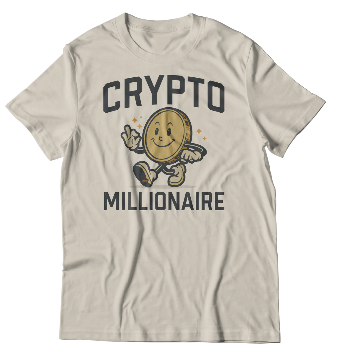 Crypto Millionaire Fun Vintage Cryptocurrency T Shirt – madisonfoundry