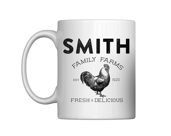 Family Farms Personalized Coffee Mug