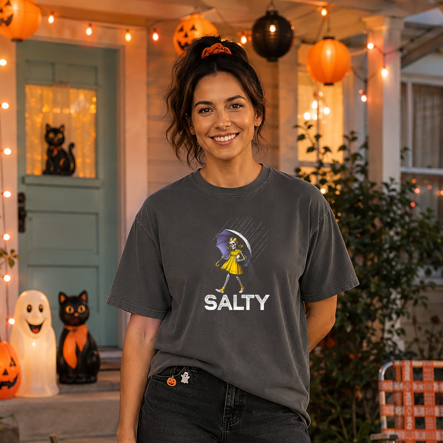 Salty Skeleton Comfort Colors T-shirt — Comfort Colors Halloween 2(10).jpeg