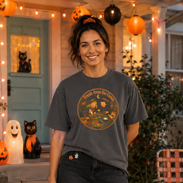 Fresh from the Coven Comfort Colors tee — Comfort Colors Halloween 2(5).jpeg