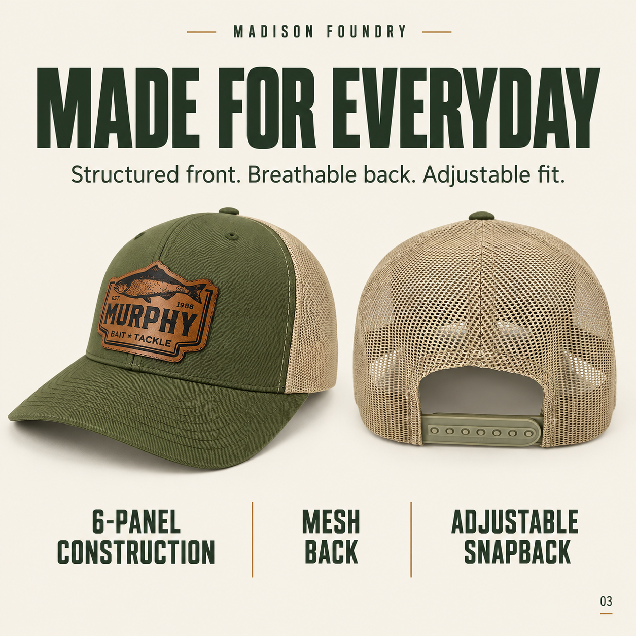 Everyday fit, breathable by design