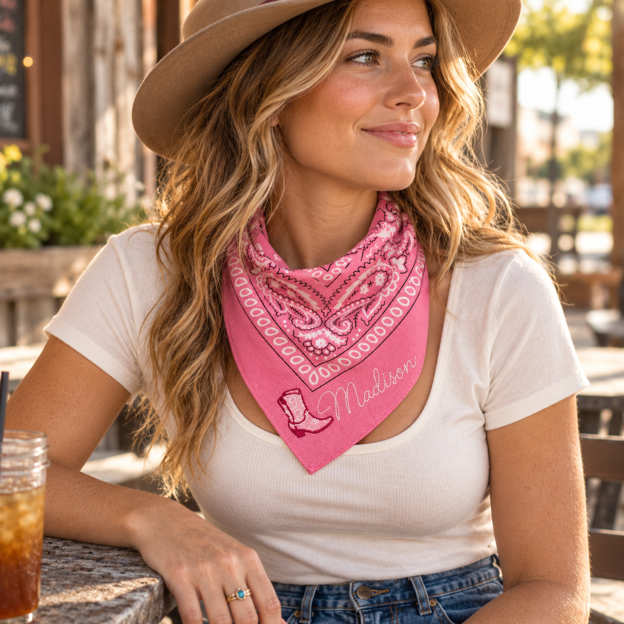 Embroidered Custom Bandana