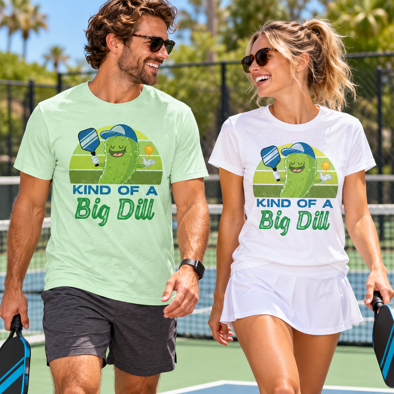 Big Dill tri-blend tee lifestyle photo