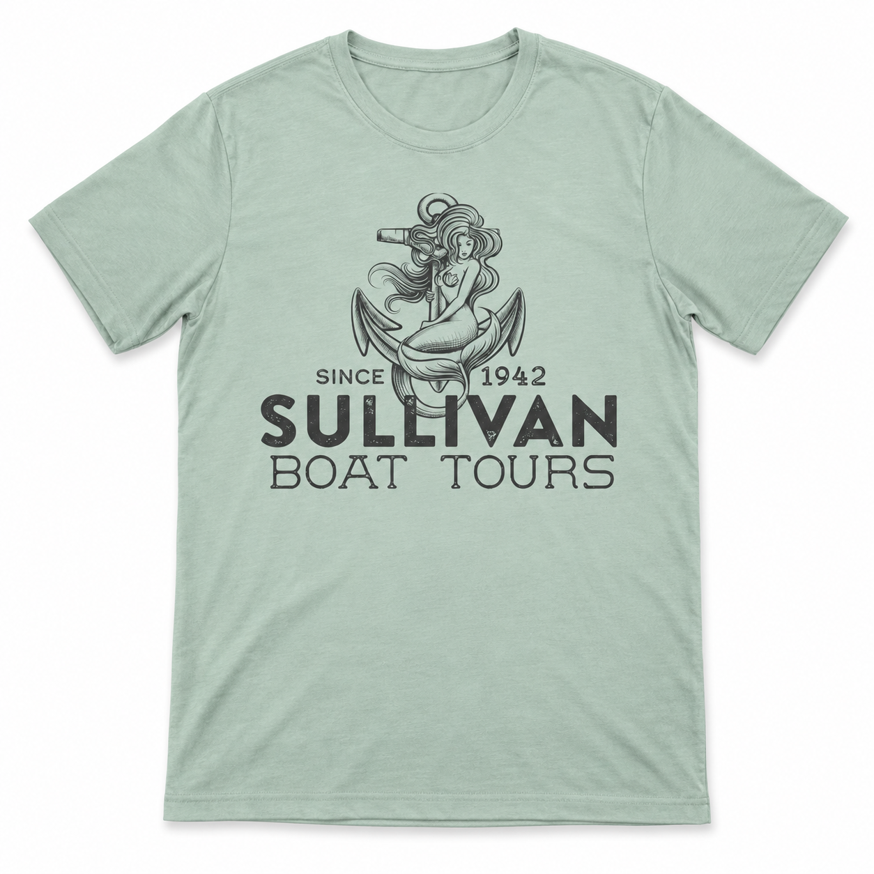 Boat Tours tri-blend tee main