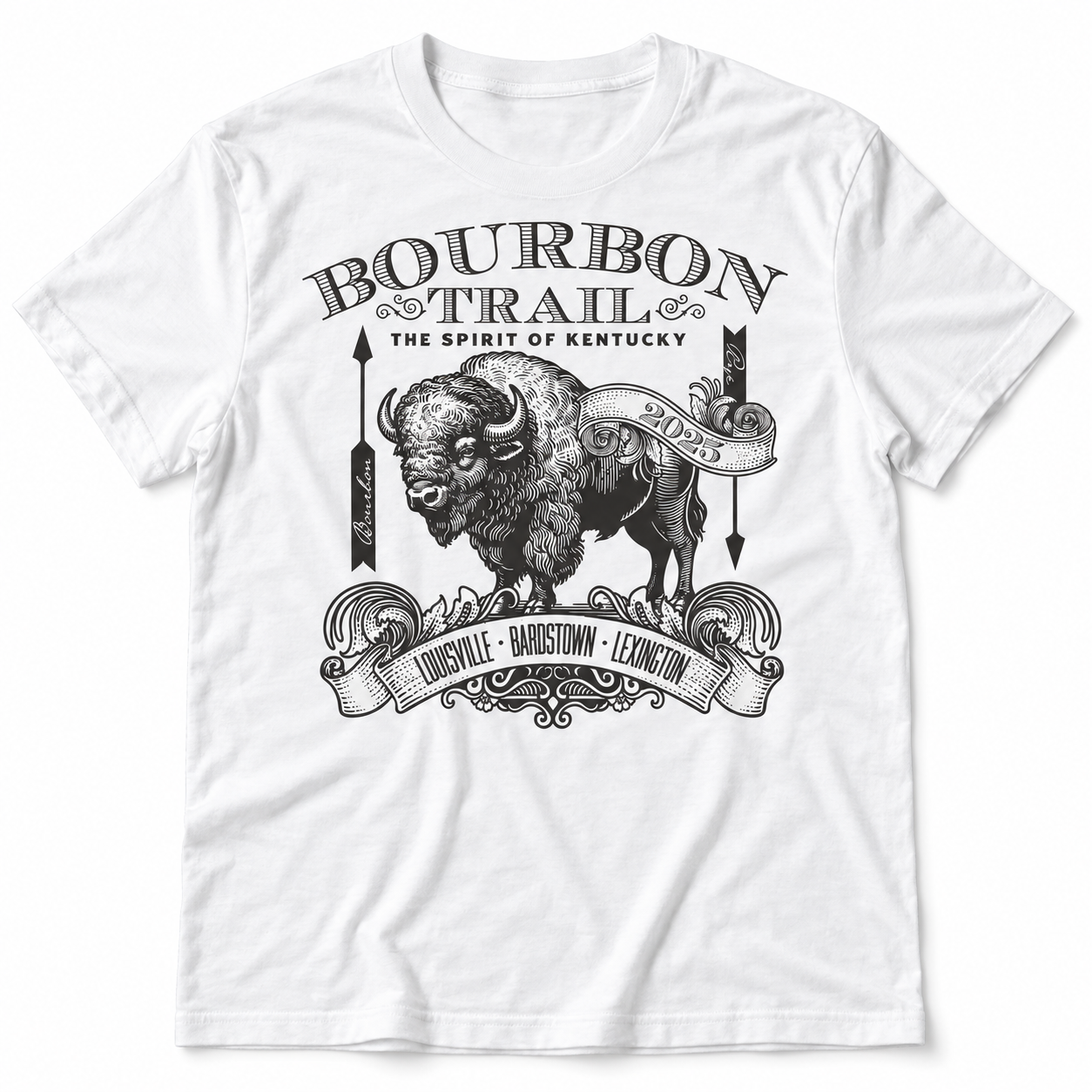 Bourbon Trail  "Spirit of Kentucky" tri-blend tee main