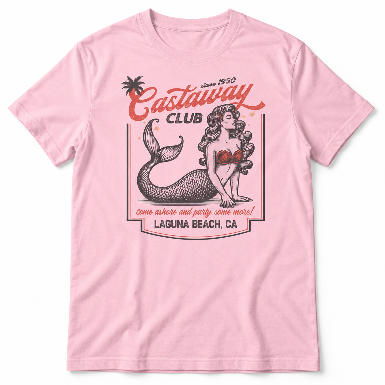Castaway Club tri-blend tee main