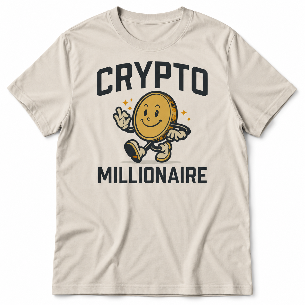 Crypto Millionaire tri-blend tee main