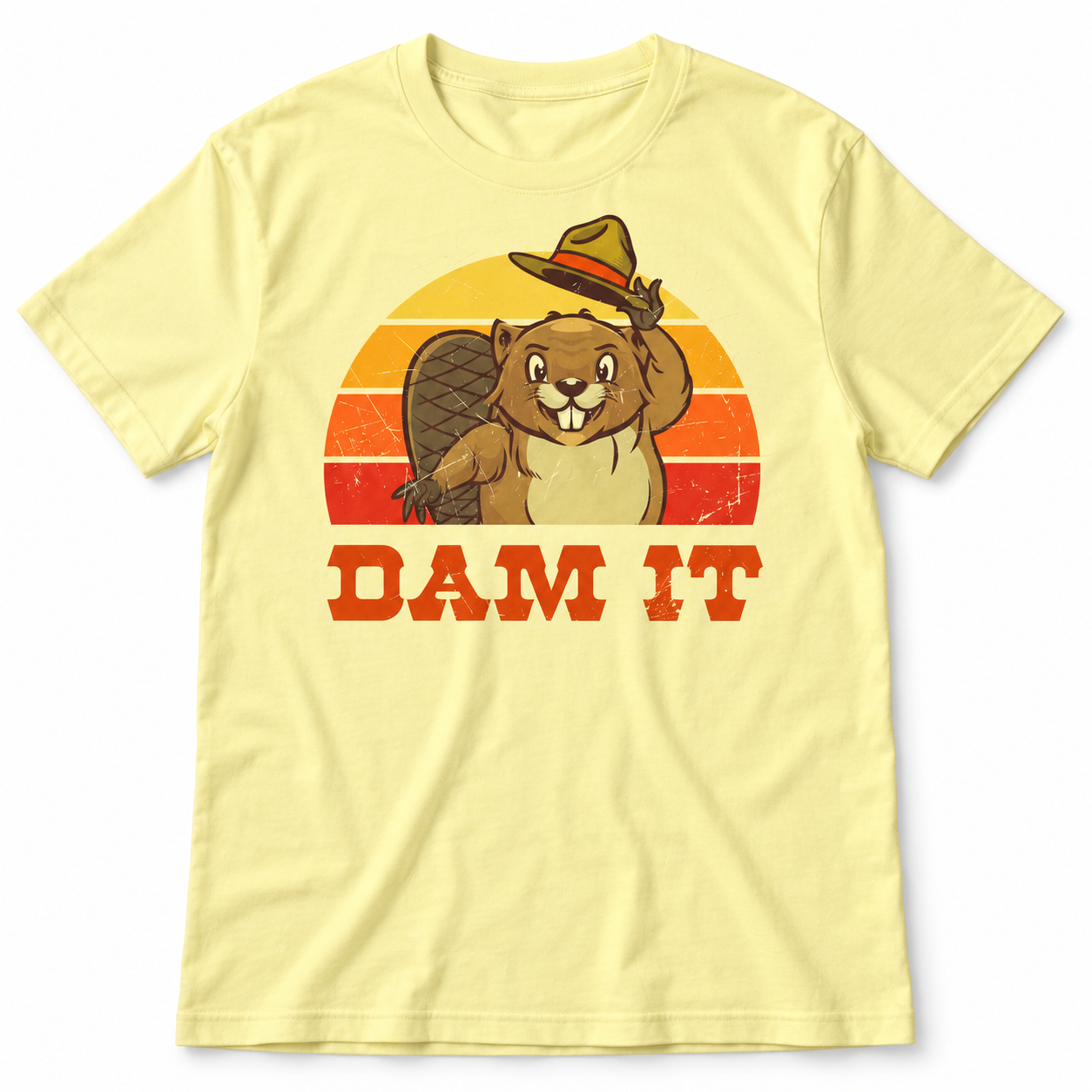 Dam It tri-blend tee main