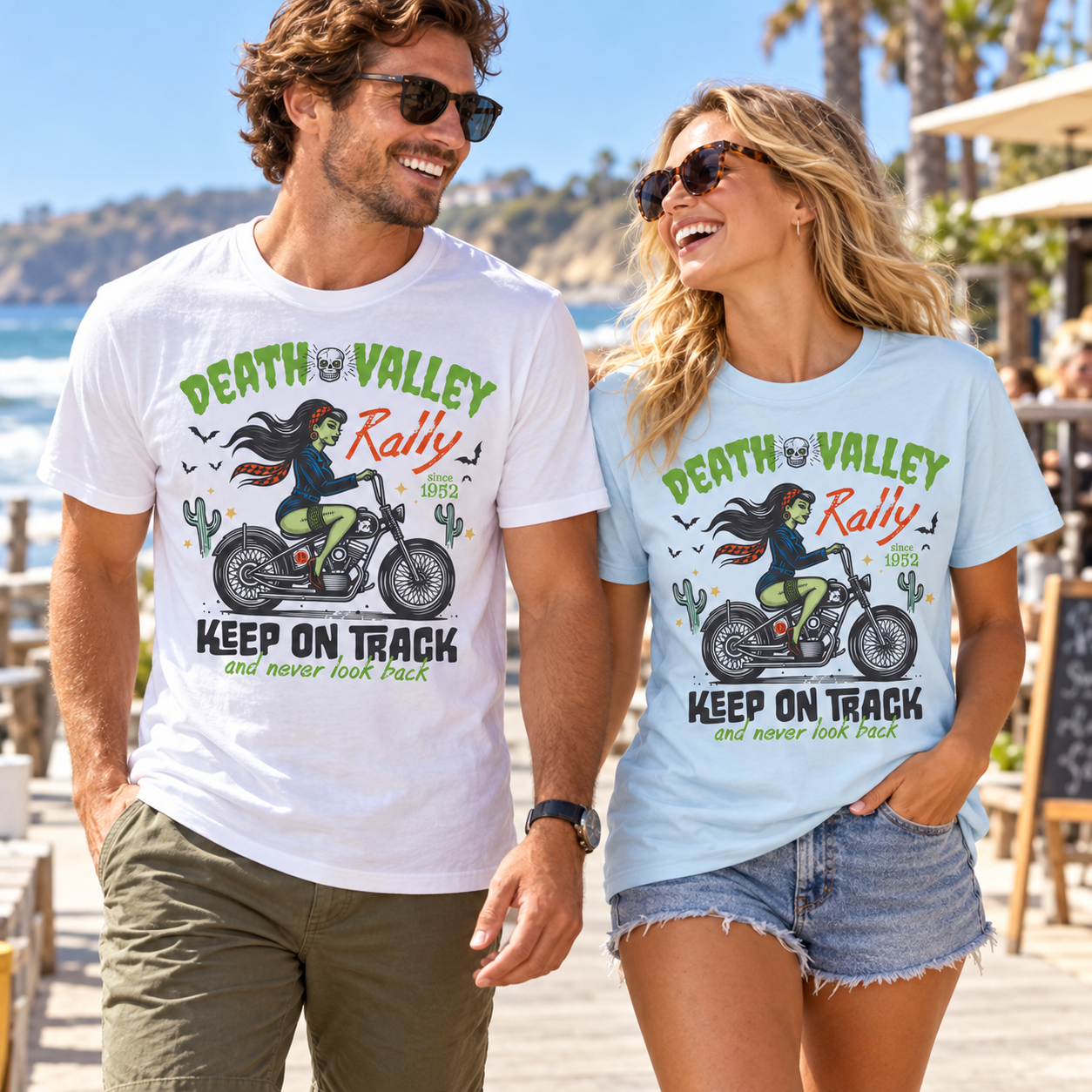 Death Valley Rally tri-blend tee lifestyle