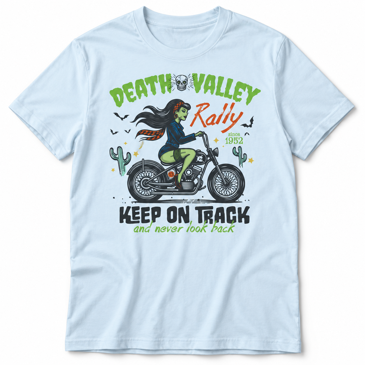Death Valley Rally tri-blend tee main