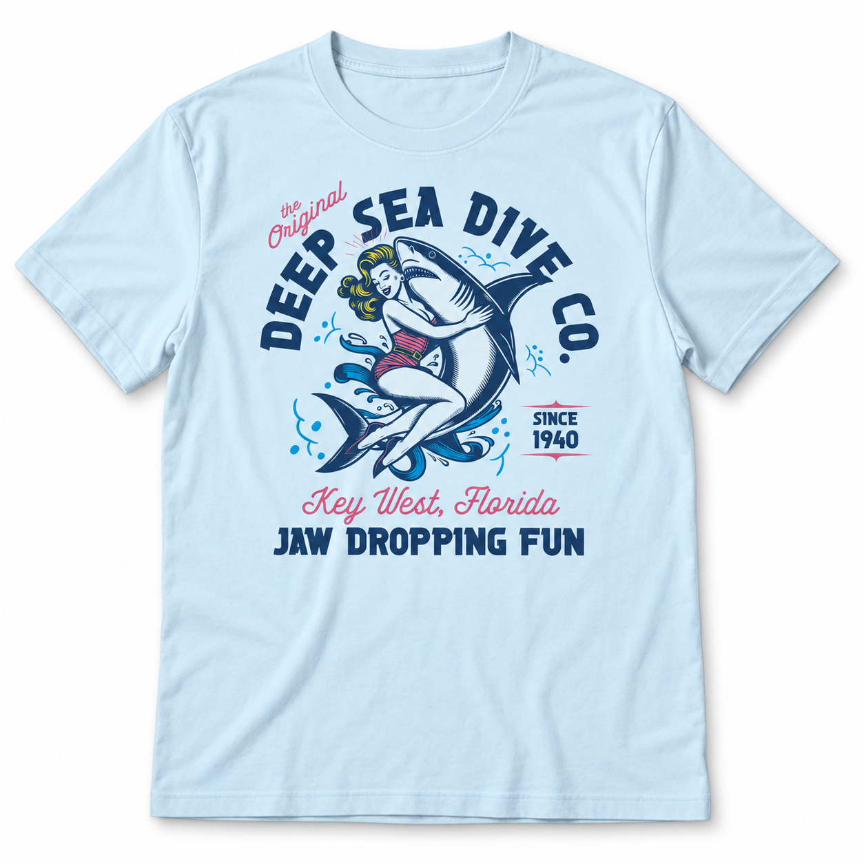 Deep Sea Dive Co. tri-blend tee main