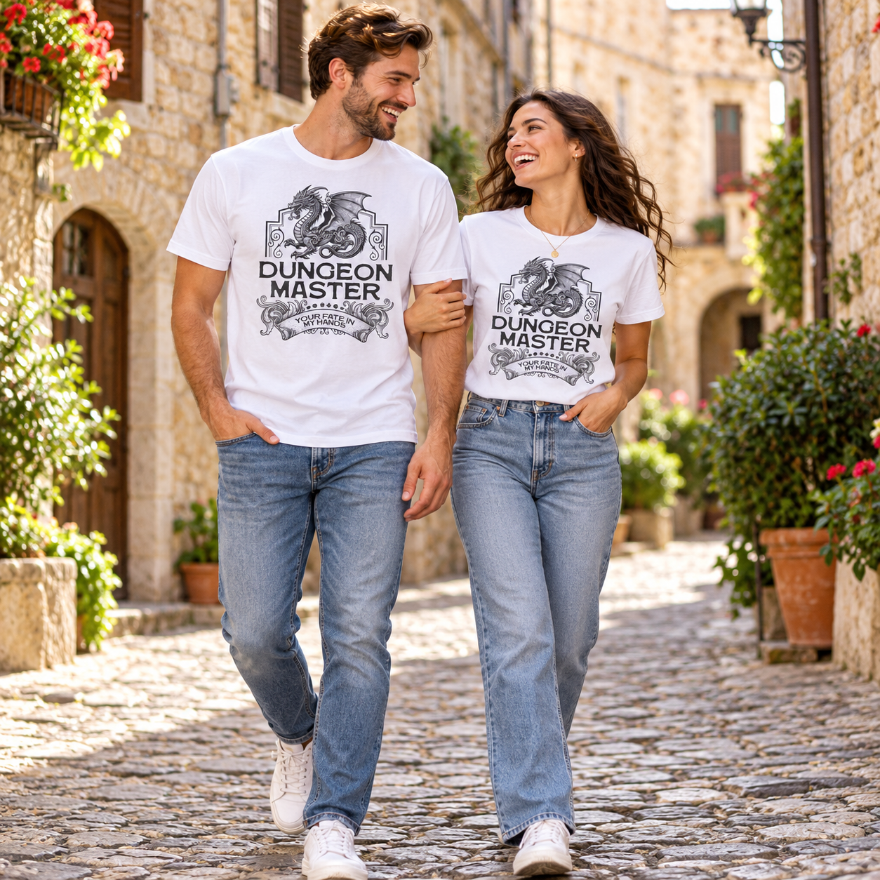 Dungeon Master tri-blend tee lifestyle