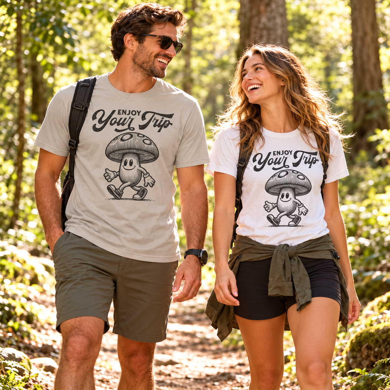 Enjoy Your Trip tri-blend tee lifestyle