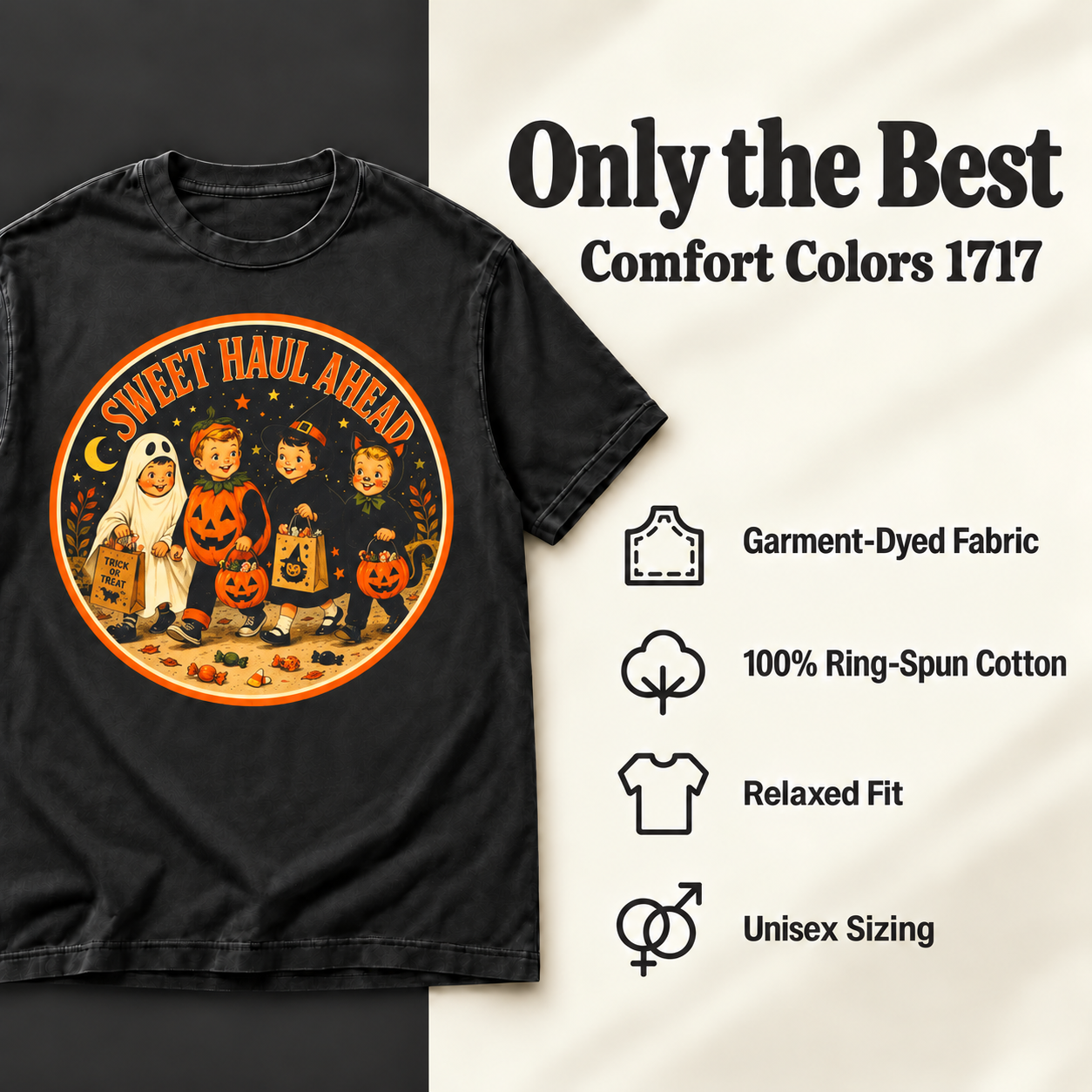 Sweet Haul Ahead — shirt details