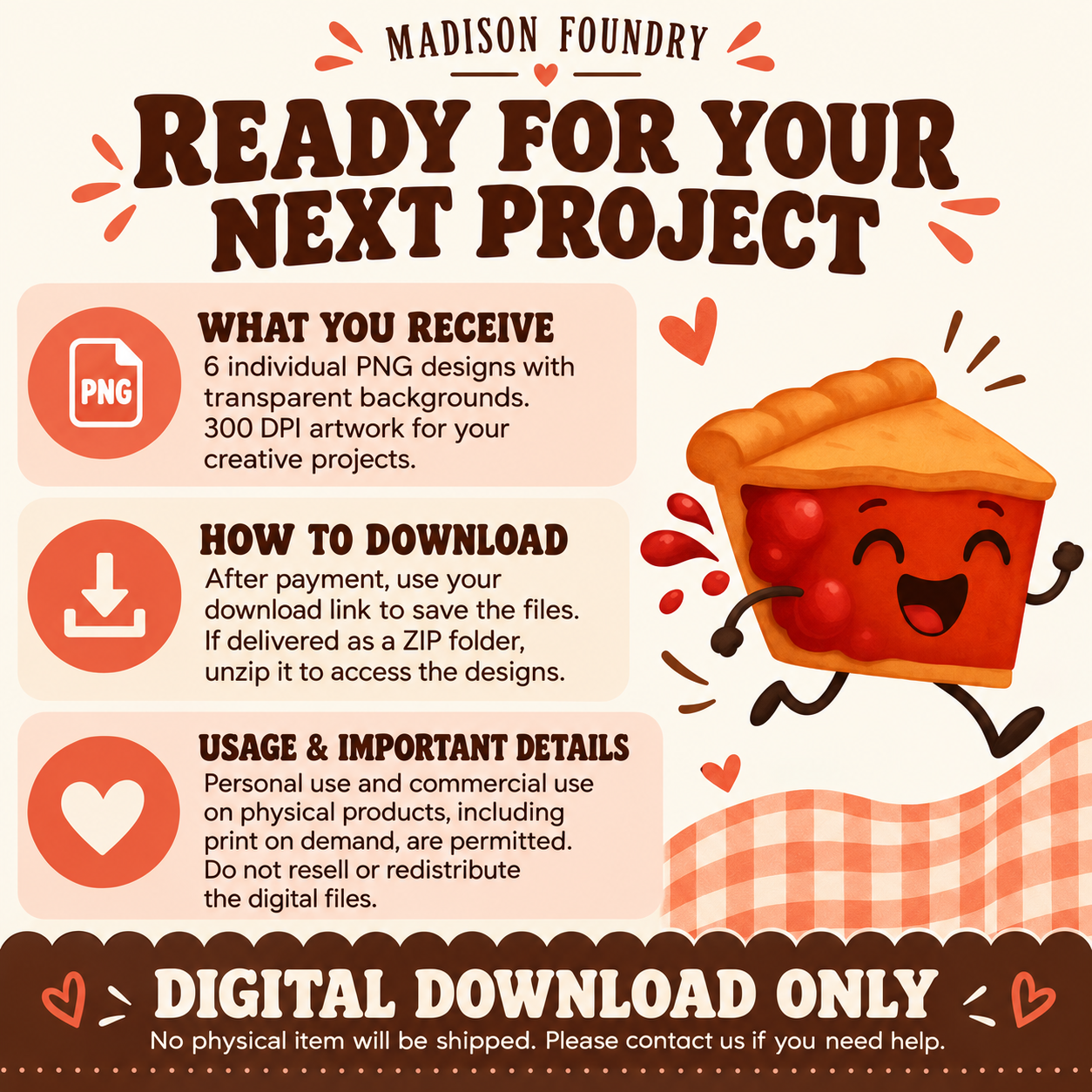 Digital download contents and usage