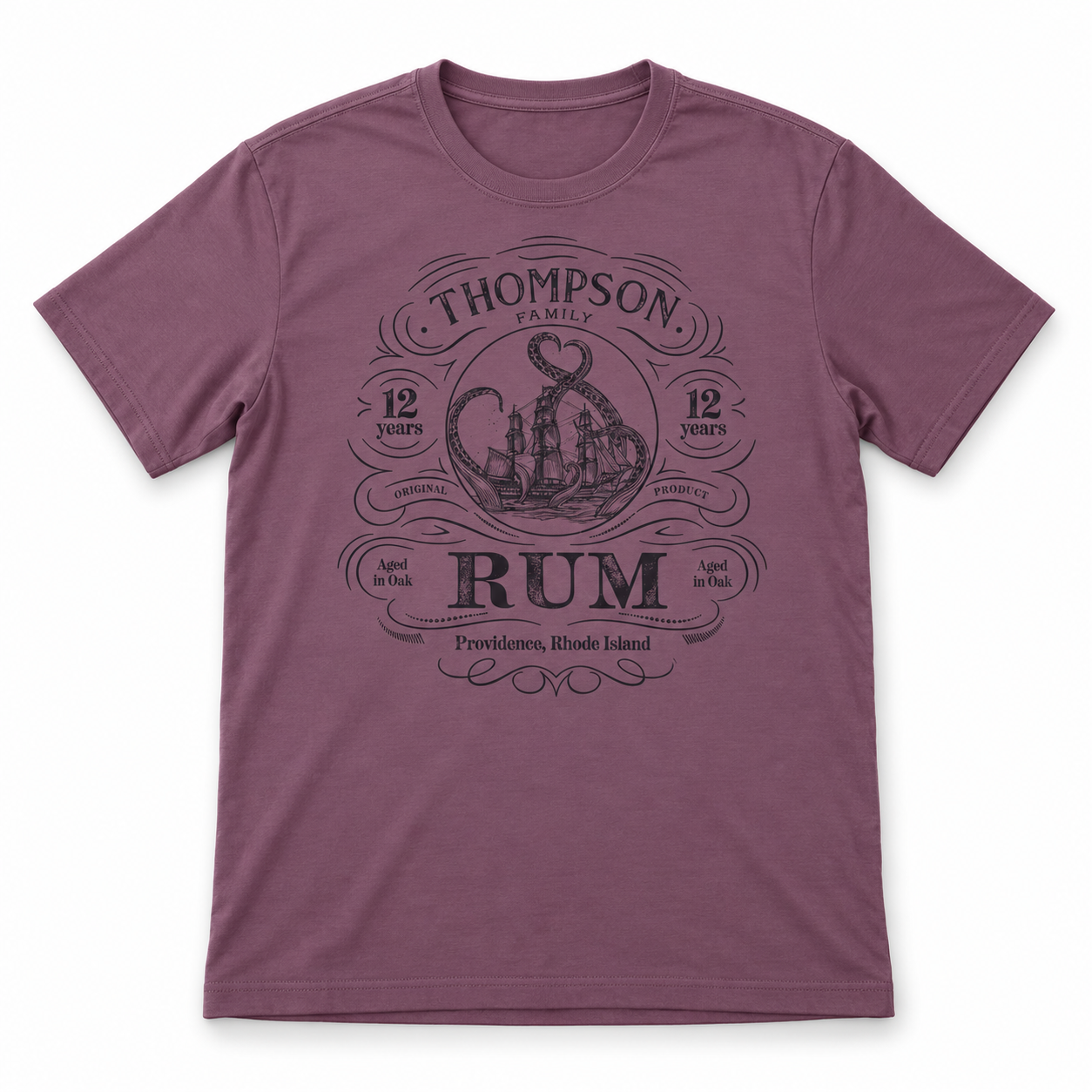 Family Rum tri-blend tee main