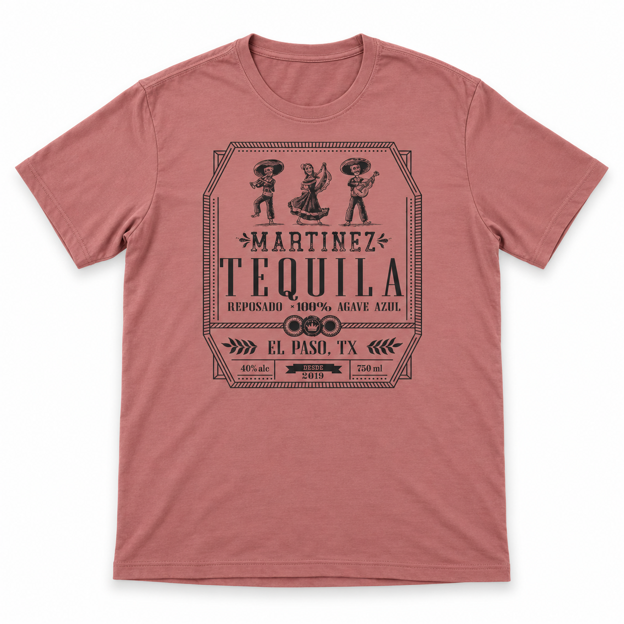 Family Tequila tri-blend tee main
