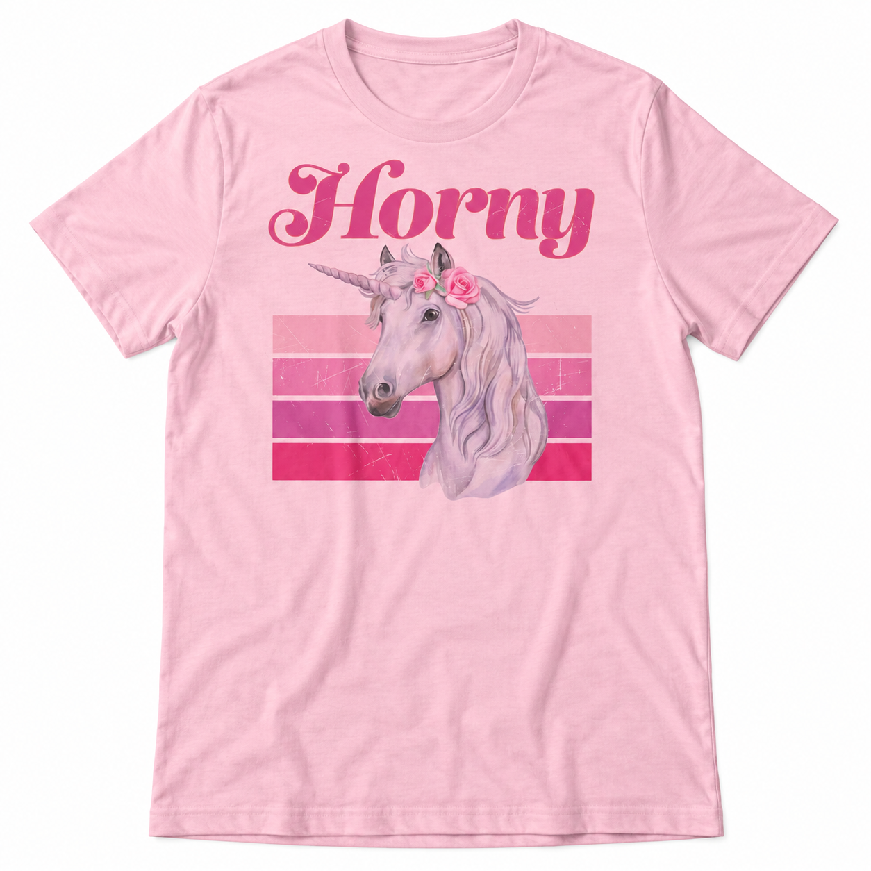 Horny tri-blend tee main