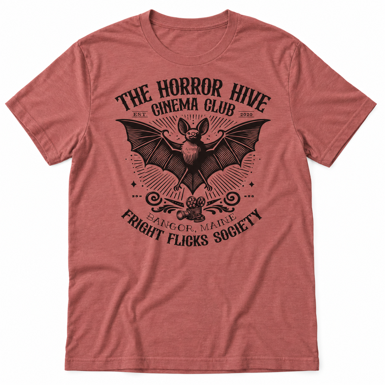 Horror Hive Cinema Club tri-blend tee main