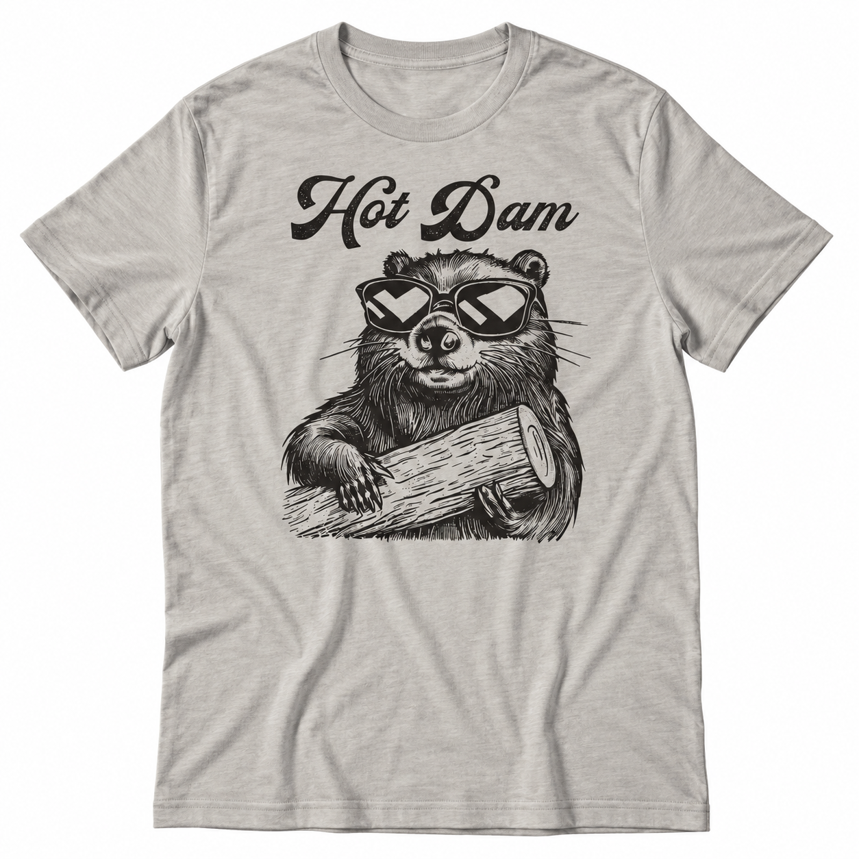 Hot Dam tri-blend tee main