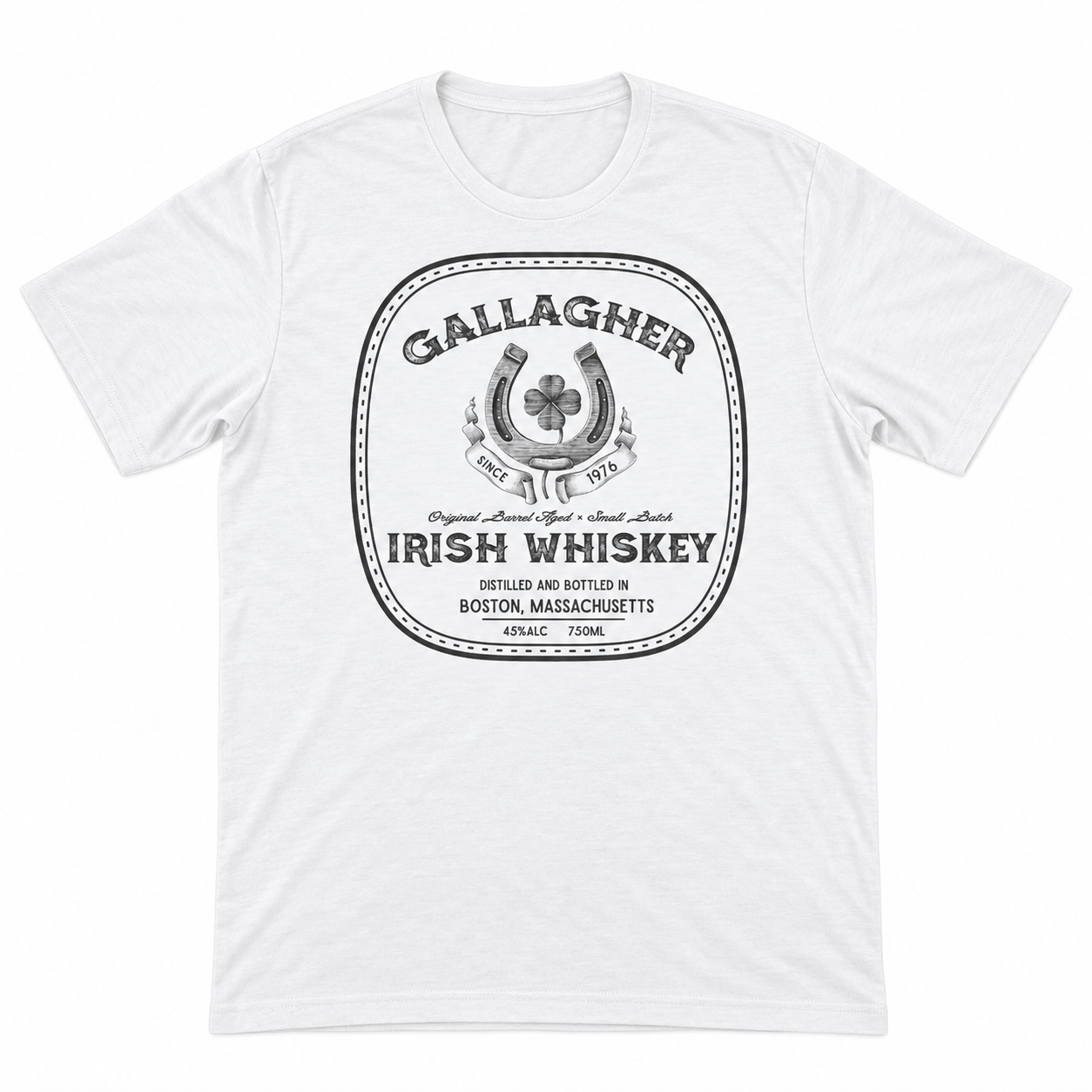Irish Whiskey tri-blend tee main