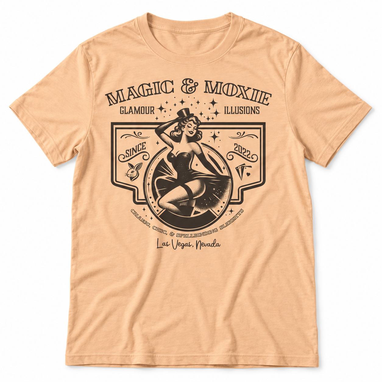 Magic and Moxie tri-blend tee main