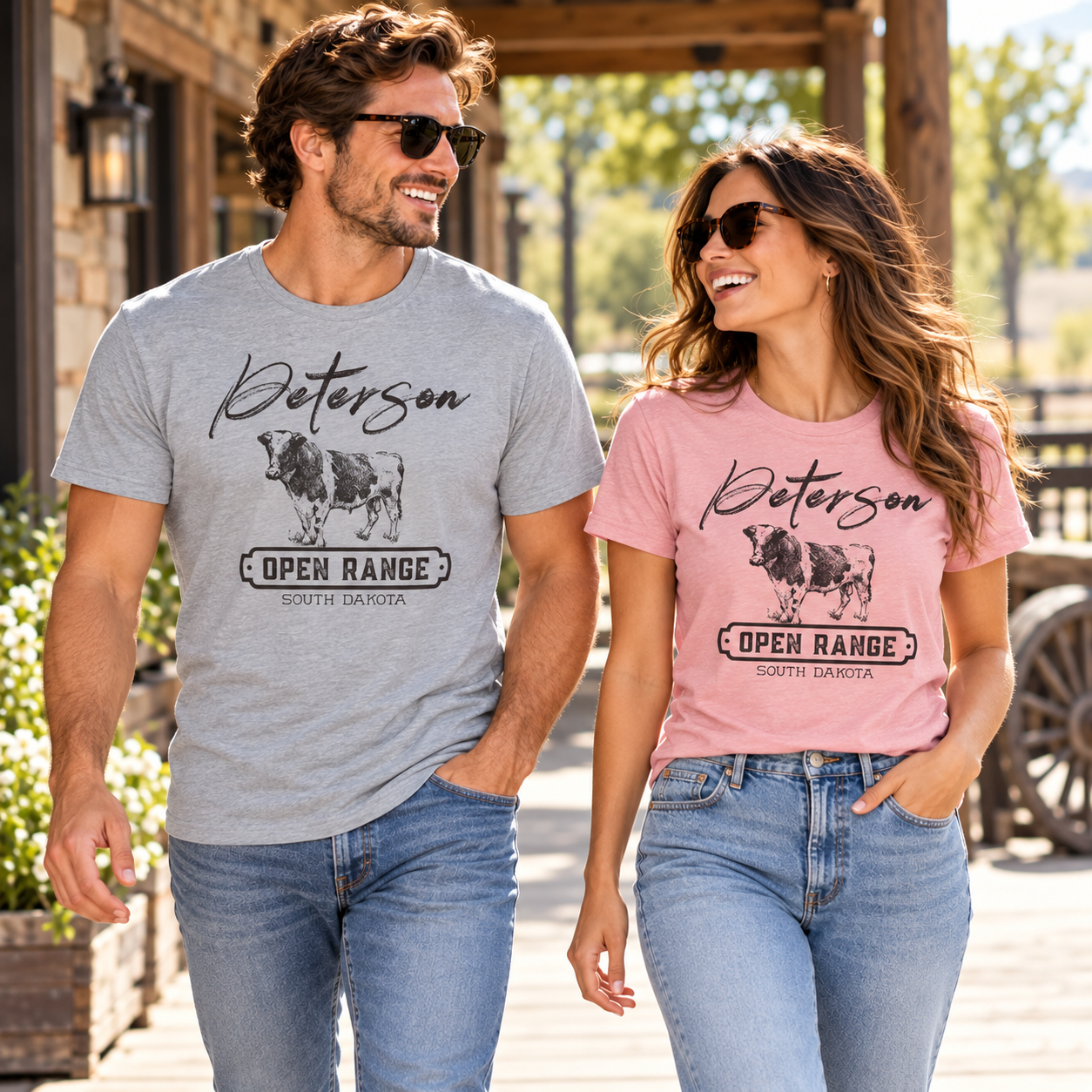 Open Range tri-blend tee lifestyle