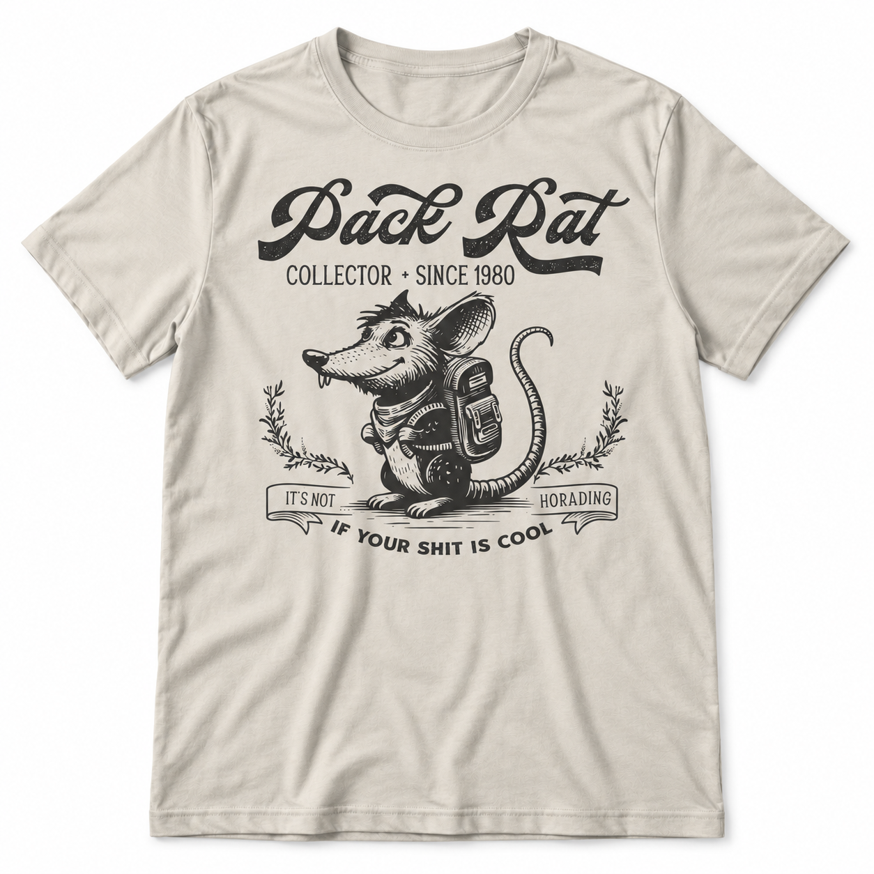 Pack Rat tri-blend tee main