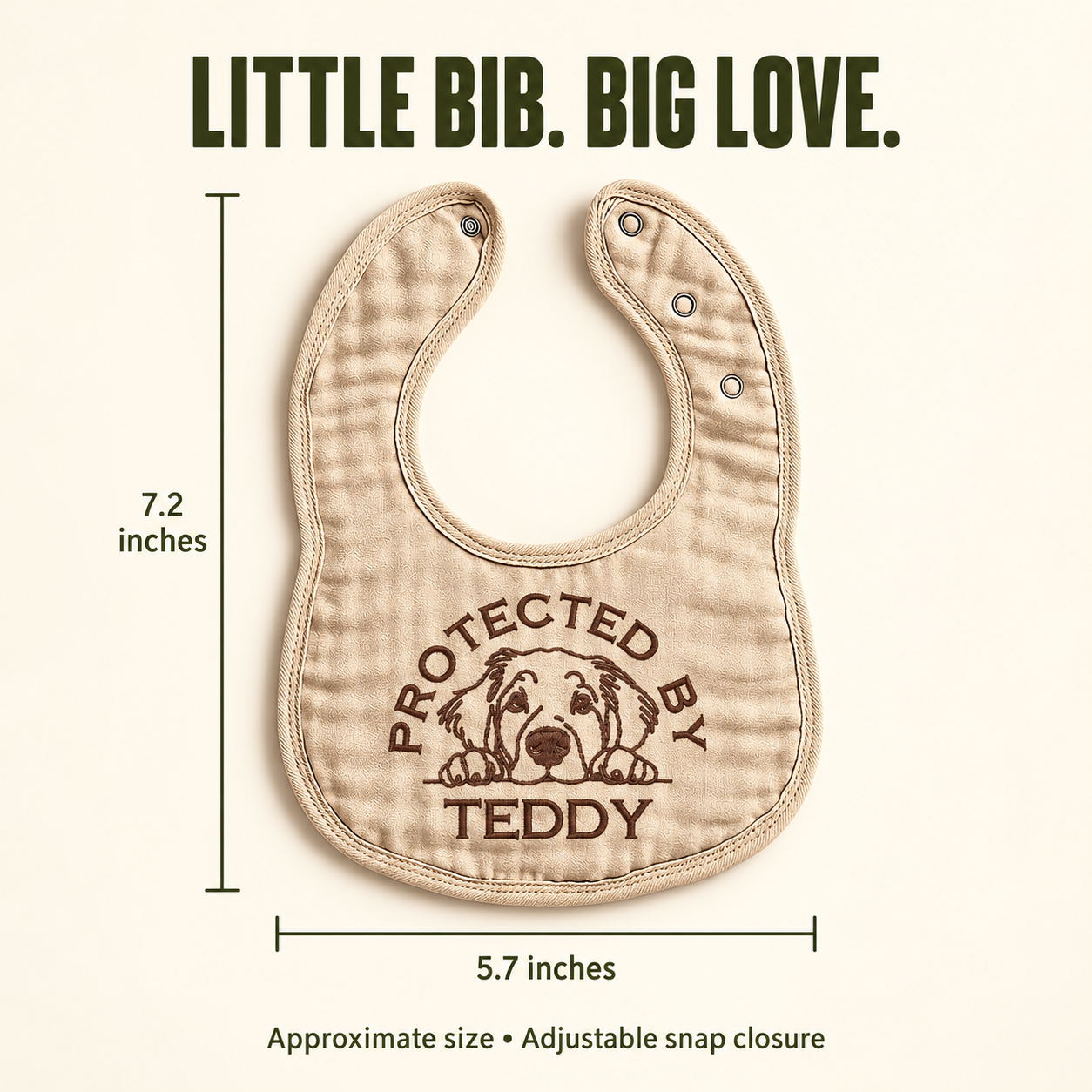 Madison Foundry bib size guide