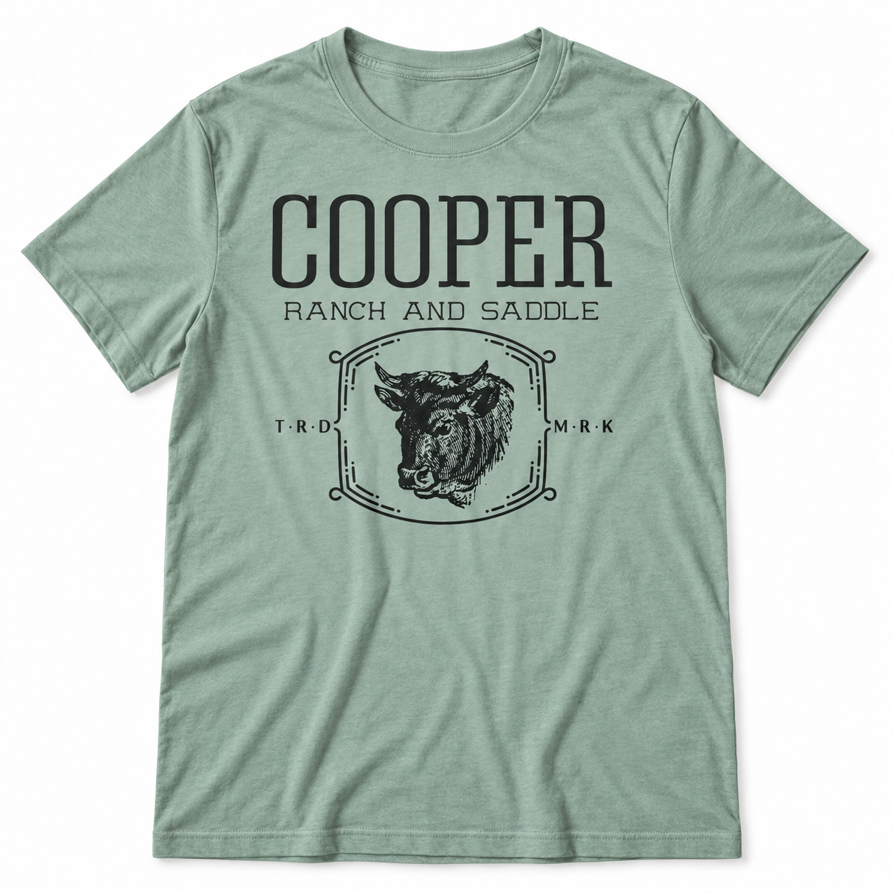 Ranch and Saddle tri-blend tee main