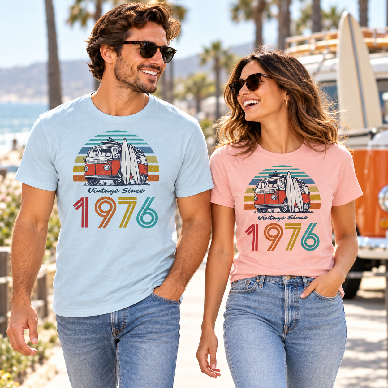 Vintage Since tri-blend tee lifestyle