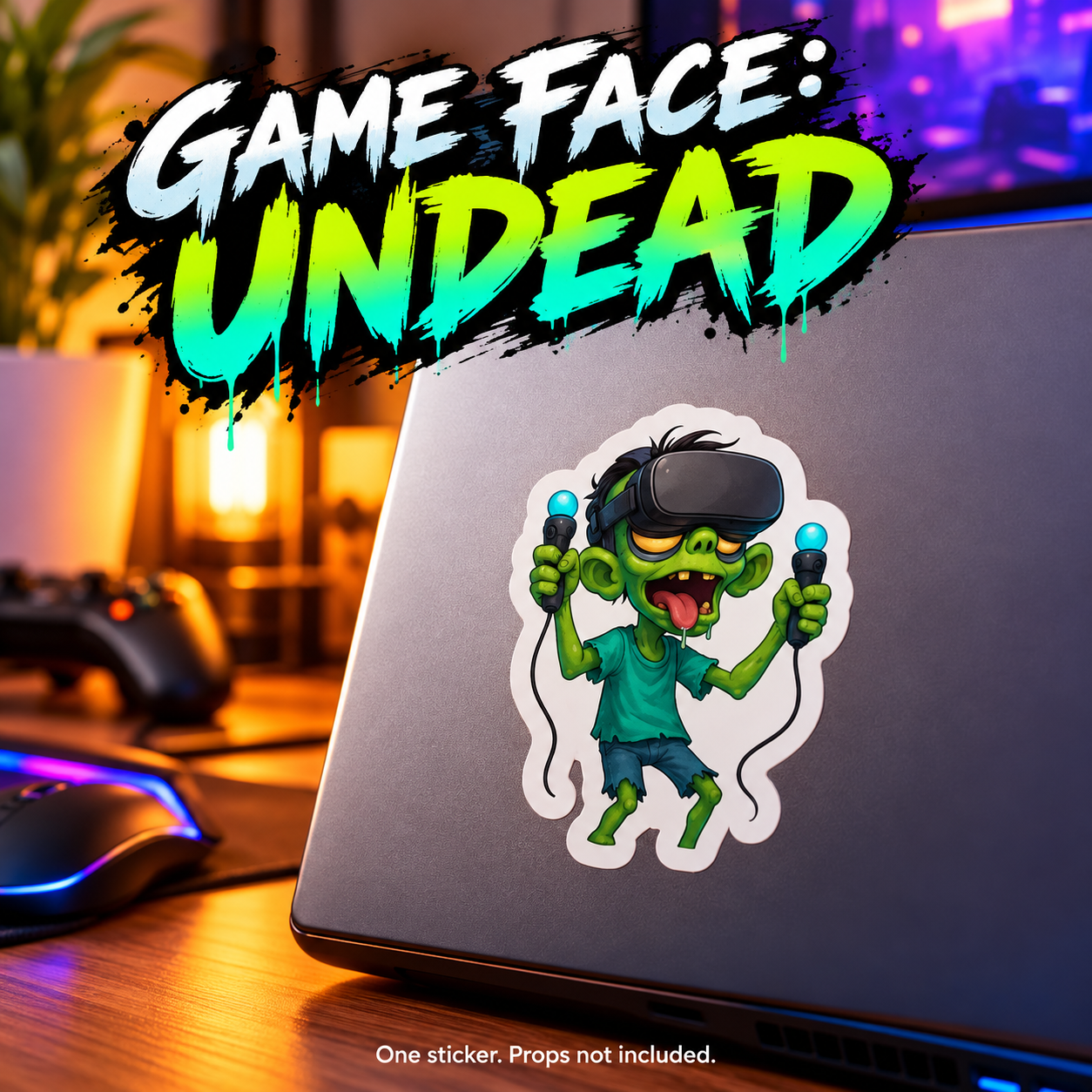 zombie sticker lifestyle