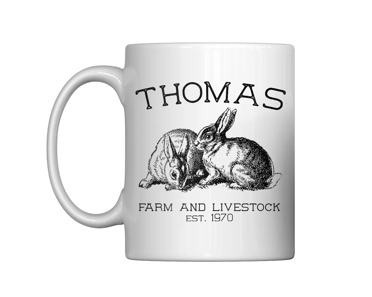 Family Farms Personalized Coffee Mug