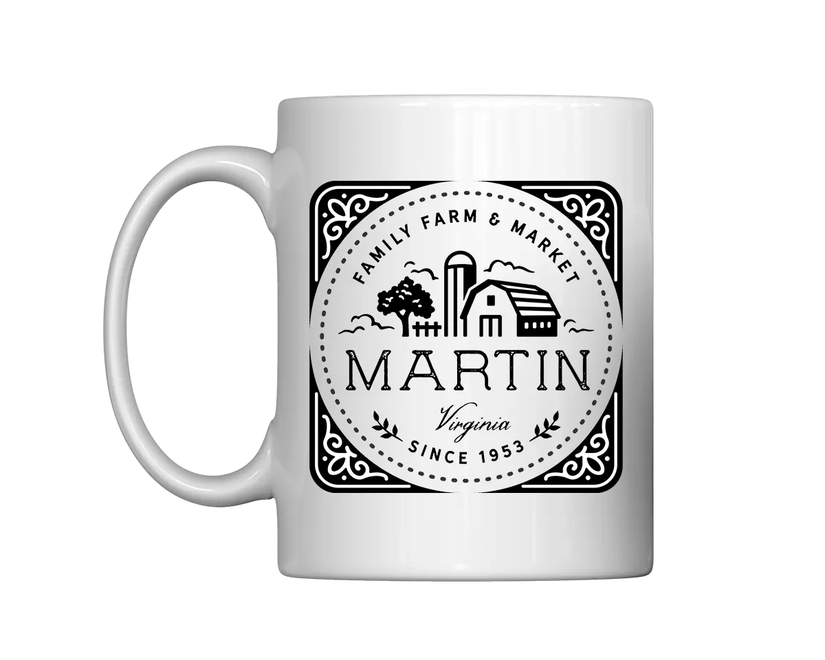 Family Farms Personalized Coffee Mug