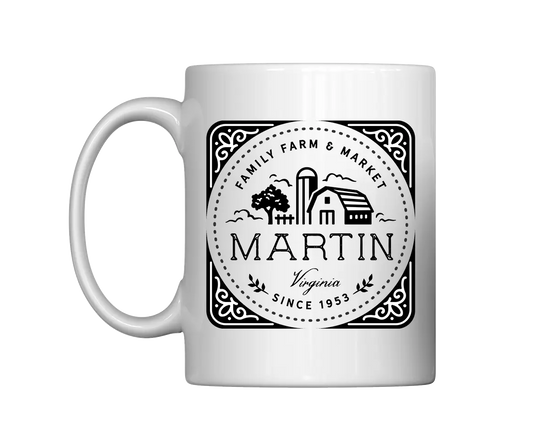 Family Farms Personalized Coffee Mug