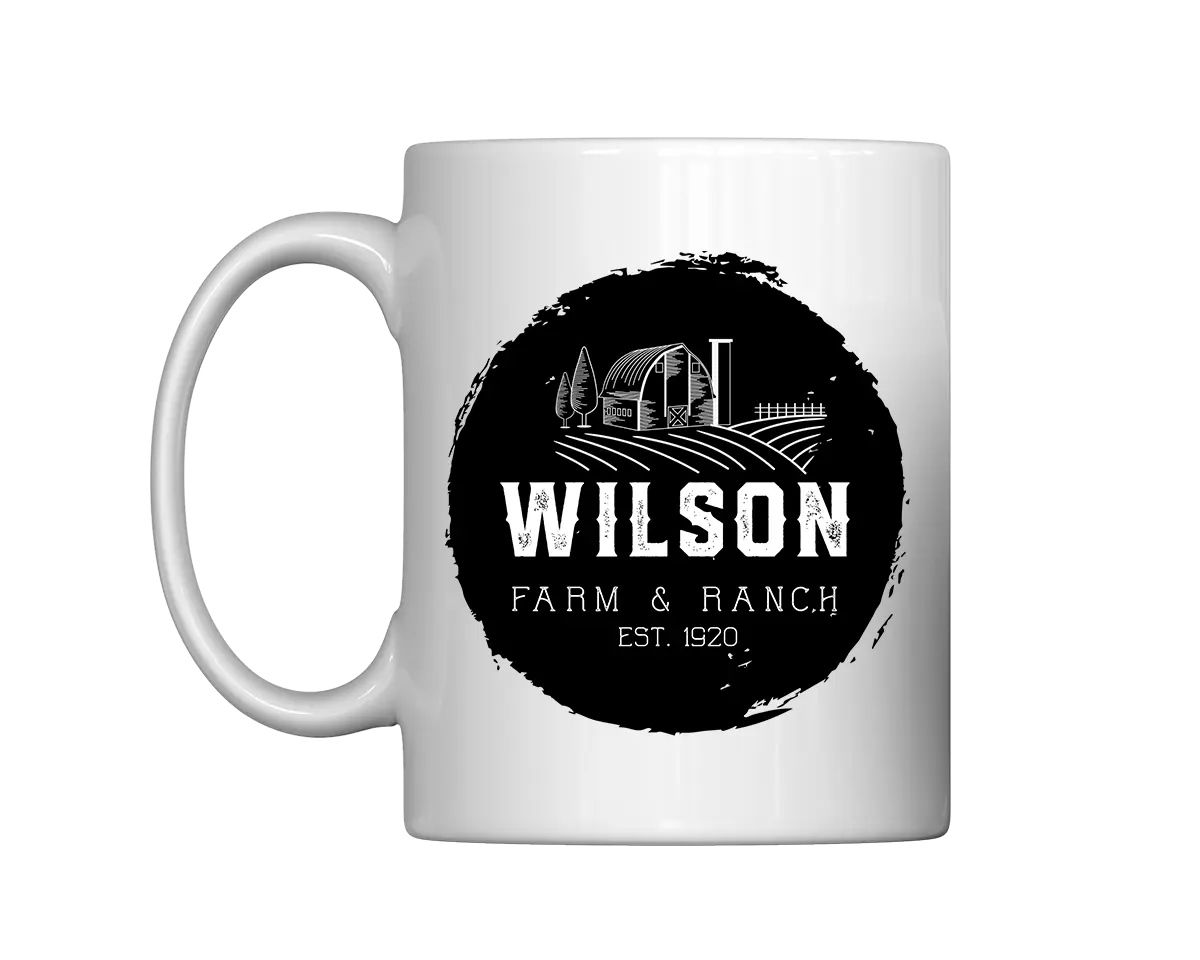 Family Farms Personalized Coffee Mug