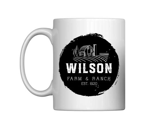 Family Farms Personalized Coffee Mug